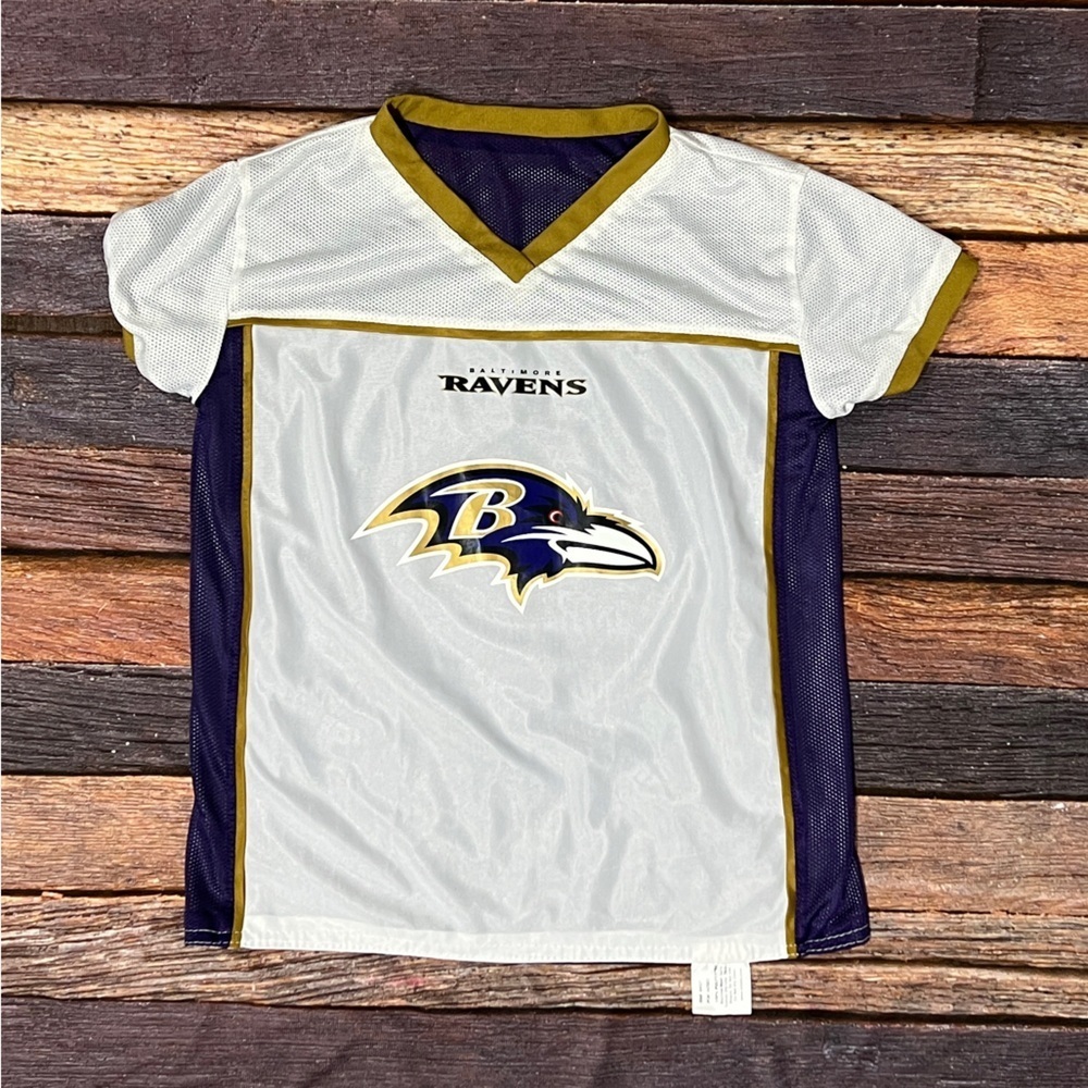 Baltimore Ravens NFL Football Boys Kids Youth Sports Flag Football Jersey
